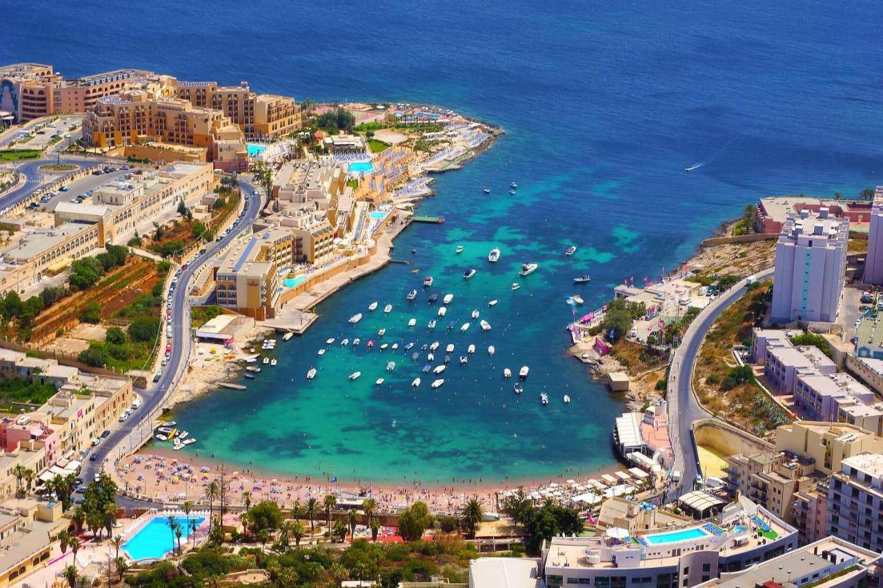 Apartment Exquisite Seafront In Spinola Bay St Julians *