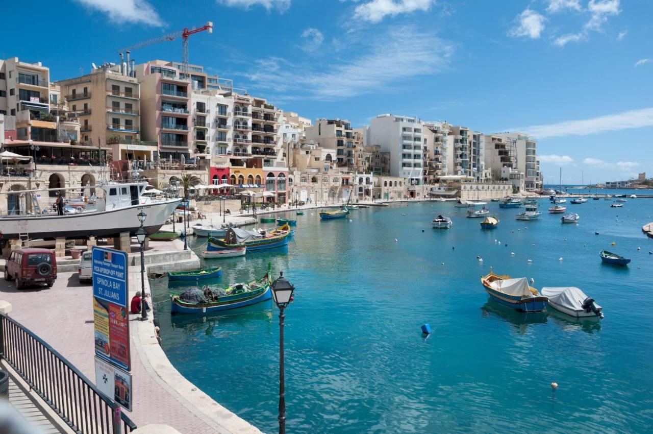 Apartment Exquisite Seafront In Spinola Bay St Julians *