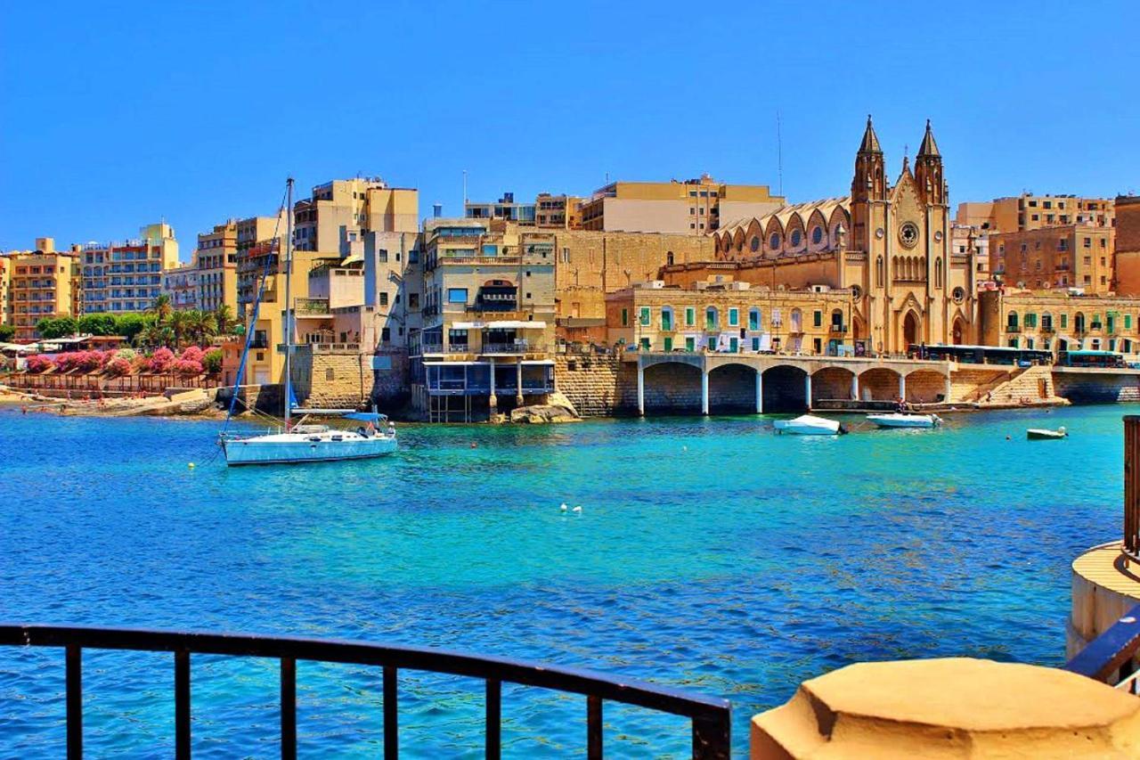 Exquisite Seafront In Spinola Bay St Julians Apartment *